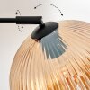 Koyoto Staande lamp, Booglampen Zwart, 1-licht