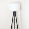 Soungou Staande lamp Chroom, Zwart, 1-licht