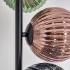Koyoto Staande lamp 31 cm Blauw, Groen, Koperkleurig, 6-lichts