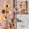 Ripoll Kogellampje, Wandlamp Goud, Zwart, 3-lichts
