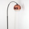 Koyoto Staande lamp, Booglampen Zwart, 1-licht