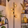 Koyoto Staande lamp Amber, Duidelijk, 4-lichts