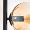 Koyoto Staande lamp Amber, Duidelijk, 4-lichts