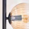 Koyoto Staande lamp Amber, Duidelijk, 4-lichts