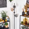 Koyoto Staande lamp Amber, Duidelijk, Rookkleurig, 4-lichts