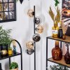 Koyoto Staande lamp Amber, Rookkleurig, 6-lichts