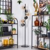 Koyoto Staande lamp Amber, Rookkleurig, 6-lichts