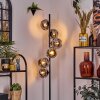Ripoll Staande lamp Chroom, Rookkleurig, 6-lichts