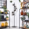 Ripoll Staande lamp Chroom, Rookkleurig, 6-lichts