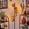 Ripoll Staande lamp Duidelijk, Koperkleurig, 6-lichts