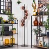 Ripoll Staande lamp Duidelijk, Koperkleurig, 6-lichts