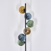 Ripoll Staande lamp Blauw, Goud, Groen, Duidelijk, 6-lichts