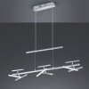 Trio Figaro Hanglamp LED Nikkel mat, 3-lichts