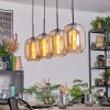 Apedo Hanglamp, Hanglamp Amber, 4-lichts