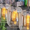Apedo Hanglamp, Hanglamp Amber, Duidelijk, 4-lichts