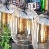 Apedo Hanglamp, Hanglamp Amber, Duidelijk, 4-lichts