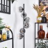 Koyoto Staande lamp Duidelijk, Rookkleurig, 6-lichts