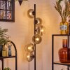 Koyoto Staande lamp Duidelijk, Rookkleurig, 6-lichts
