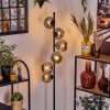 Ripoll Staande lamp Chroom, Rookkleurig, 6-lichts