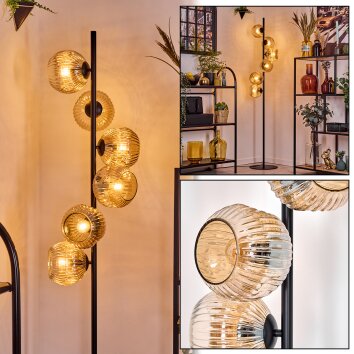 Ripoll Staande lamp Amber, 6-lichts