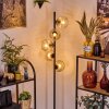 Ripoll Staande lamp Amber, Duidelijk, 5-lichts