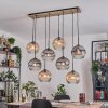Koyoto Hanglamp, Kogellampje, Hanglamp Natuurlijke kleuren, Zwart, 8-lichts