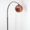Koyoto Staande lamp, Booglampen Zwart, 1-licht