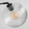 Koyoto Staande lamp, Booglampen Zwart, 1-licht