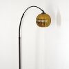 Koyoto Staande lamp, Booglampen Zwart, 1-licht
