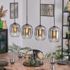 Apedo Hanglamp, Hanglamp Duidelijk, Rookkleurig, 4-lichts
