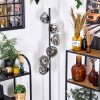Ripoll Staande lamp Chroom, Duidelijk, Rookkleurig, 6-lichts