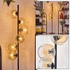 Ripoll Staande lamp Amber, Duidelijk, 6-lichts