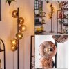 Ripoll Staande lamp Duidelijk, Koperkleurig, 6-lichts
