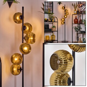 Ripoll Staande lamp Goud, 6-lichts