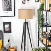 Soungou Staande lamp Zwart, 1-licht