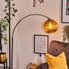 Koyoto Staande lamp, Booglampen Zwart, 1-licht