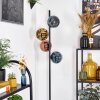 Ripoll Staande lamp Blauw, Goud, Koperkleurig, 4-lichts