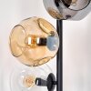 Ripoll Staande lamp Amber, Duidelijk, Rookkleurig, 6-lichts