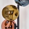 Ripoll Staande lamp Blauw, Goud, Koperkleurig, 6-lichts