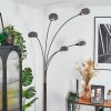 Nikkala Staande lamp Chroom, Zwart, 5-lichts