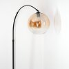 Koyoto Staande lamp, Booglampen Zwart, 1-licht