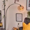 Koyoto Staande lamp, Booglampen Zwart, 1-licht