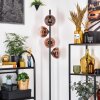 Koyoto Staande lamp Duidelijk, Koperkleurig, 4-lichts