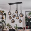 Gastor Hanglamp, Kogellampje, Hanglamp Rookkleurig, 8-lichts