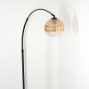 Koyoto Staande lamp, Booglampen Zwart, 1-licht