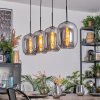 Apedo Hanglamp, Kogellampje, Hanglamp Rookkleurig, 4-lichts