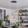 Koyoto Hanglamp, Kogellampje, Cluster hanglamp 30 cm Duidelijk, 3-lichts