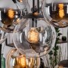 Gastor Hanglamp, Kogellampje, Hanglamp Amber, Duidelijk, Rookkleurig, 8-lichts