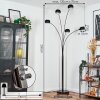 Nikkala Staande lamp Chroom, Zwart, 5-lichts