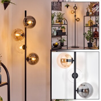 Gastor Staande lamp 34 cm Amber, Duidelijk, Rookkleurig, 4-lichts